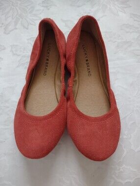 Lucky Brand Suede Leather Flats